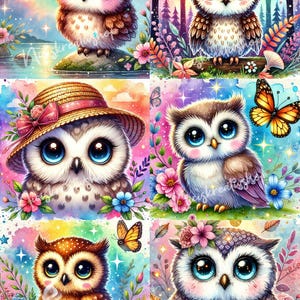 Silikonpapier, Release-Paper, Diamond Painting, Eule, Owl