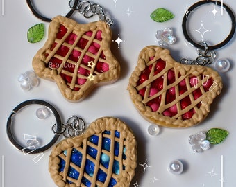 Dessert Sweet Pie keychain