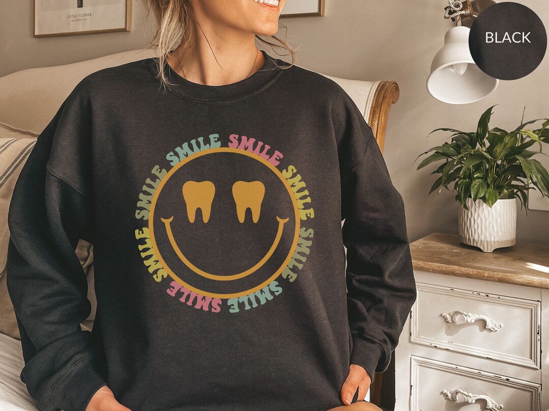 Smile Dental Sweatshirts Dental Christmas Shirt Dental Etsy