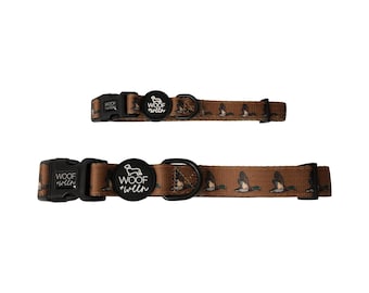 Duck Hunting Dog Collar - Duck Hunting Collar, Boy Dog and Puppy Accessories, Duck Hunter Gift
