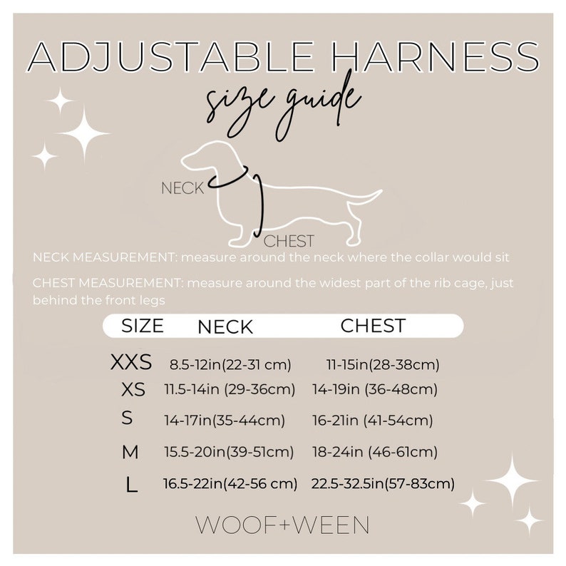 Adjustable Harness - WHIMSICAL WEENS