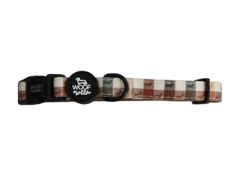 Dachshund Collar - Doxie Plaid