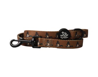 Duck Pattern Dog Leash - Duck Hunting Dog, Boy Dog and Puppy Accessories, Hunting Dog Gift, Duck Hunter Gift, Dog Dad Gift