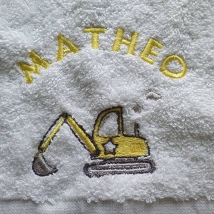 Embroidered towels