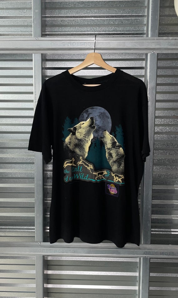 Vintage 90's Wolf Nature Tee