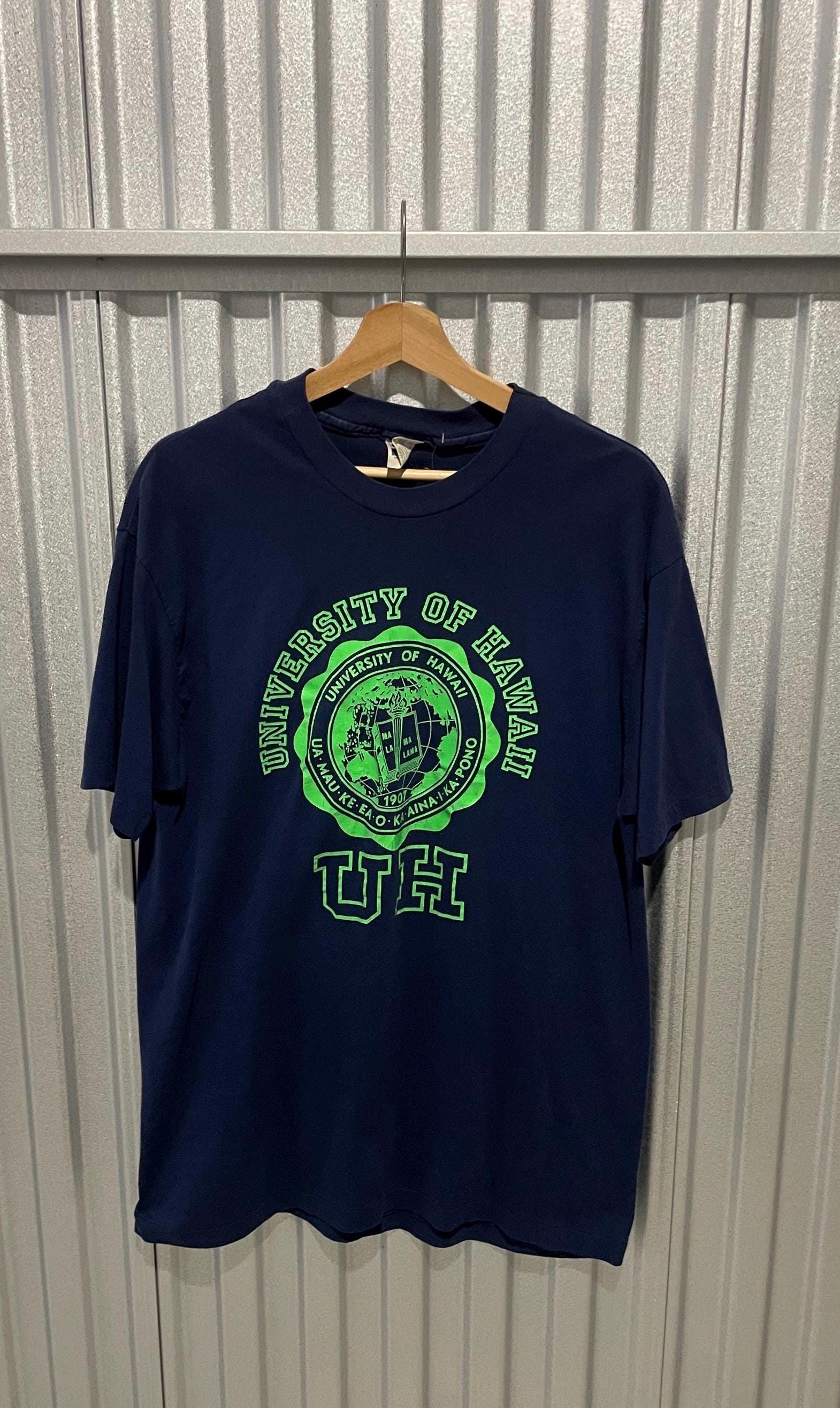 80年代のヴィンテージハワイ大学Tシャツ - Etsy 日本