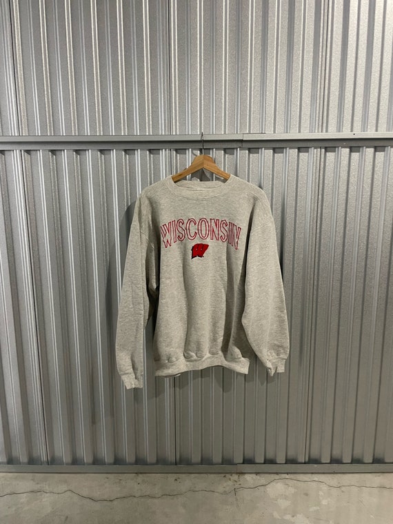 90s Wisconsin Crewneck - image 1