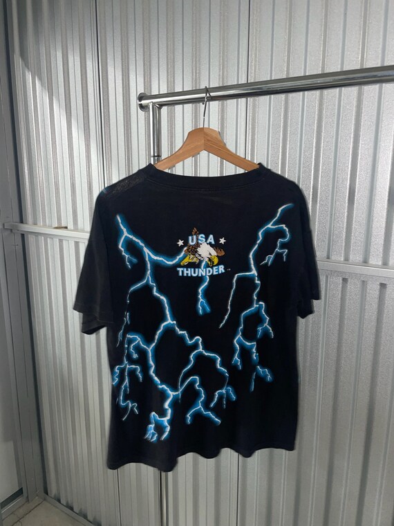 Vintage 90s American Thunder Tee - Etsy