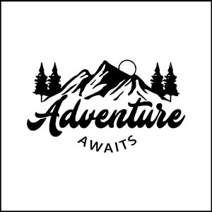Adventure Awaits Vinyl Decal