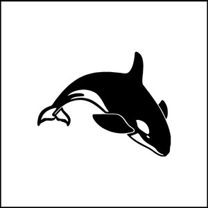 Whale Vinyl Decal