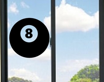 Magiczna naklejka winylowa na bilard 8 Ball Game