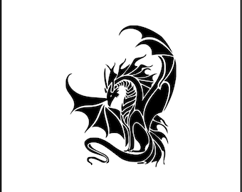 Dragon #2 Vinyl Decal