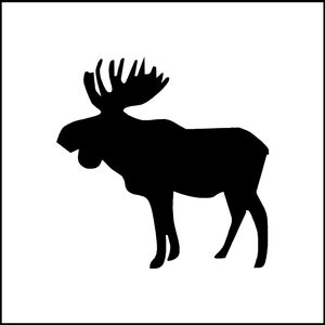 Moose Vinyl Decal