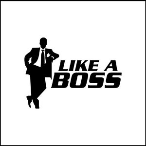 Like a boss decal - .de