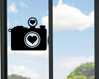 Camera/ Love For Photography Vinyl Decal