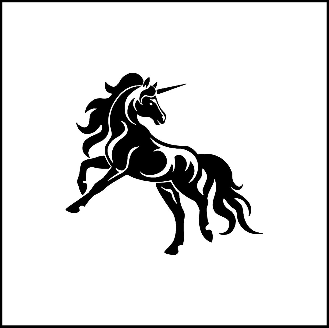 Unicorn Vinyl Decal/sticker for Laptop/car/truck/rv/motorhome/windows Etsy