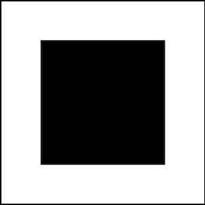 Square Shape Vinyl Decal