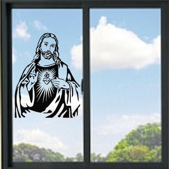 Jesus Christ God Vinyl Decal - Etsy