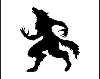 Werewolf Full Body Vinyl Decal