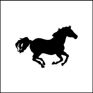 Naklejka winylowa Horse Running #3