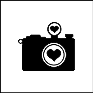 Camera/ Love For Photography Vinyl Decal