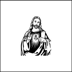 Jesus Christ God Vinyl Decal