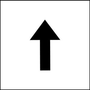 Directional Arrow Vinyl Decal
