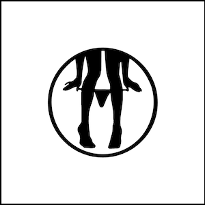 Panty Dropper No Panties Vinyl Decal