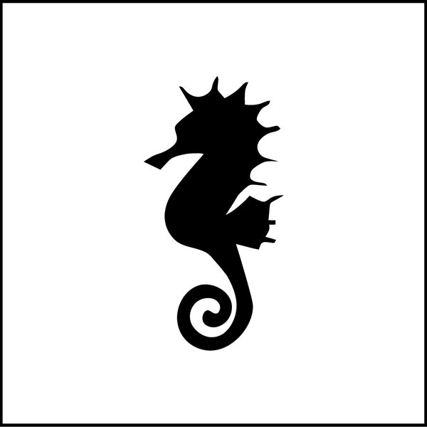 Seahorse Ocean Creature Vinyl Decal/Sticker for Laptop/Car/Truck/RV/Motorhome/Windows