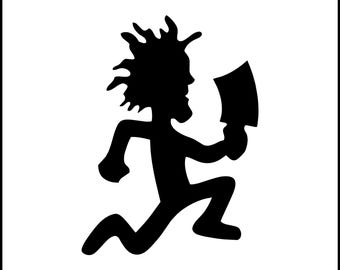 Insane Clown Posse Hatchetman Vinyl Decal