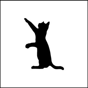 Katzenpfoten Vinyl Aufkleber