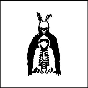 Donnie Darko And Bunny Vinyl Decal