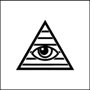 All Seeing Eye Eye Of Providence Symbol Vinyl Decal