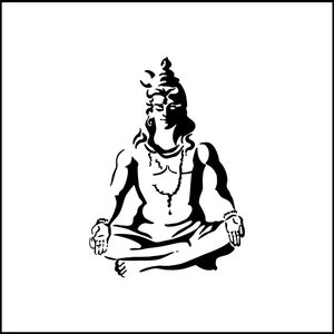 Lord Shiva Hinduism God Vinyl Decal