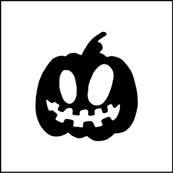 Jack O Lantern Car Decal Etsy