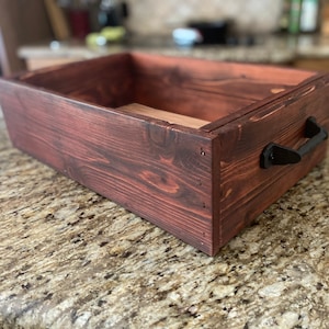 Rustic Cedar & Pine Box/Serving Tray