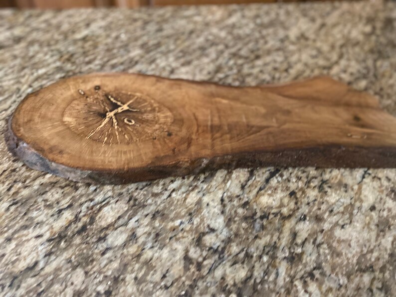 Live Edge Post Oak Slab Centerpieces Etsy