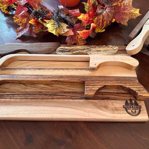 Handcrafted Hardwood Bread Bow Knife | Fiddle Knife