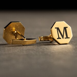Gemelos con nombre personalizado - Gemelos personalizados - Gemelos de boda para novios - Regalo para padrinos de boda