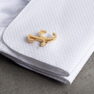 Initials Cufflinks - Personalized Cufflinks - Customized Cufflinks - Groom Wedding Cufflinks - Groomsmen Gift - Wedding Gift