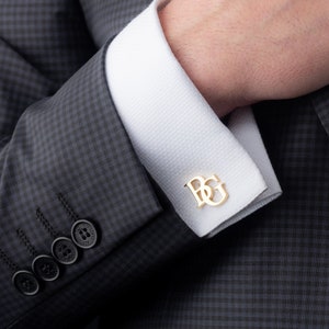 Customized Cufflinks - Personalized Cufflinks -Groom Wedding Cufflinks - Groomsmen Gift - Wedding Gift - Christmas Gift for Him