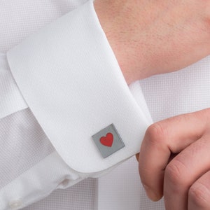 Playing Cards Cufflinks - Poker-Themed Decks of Cards Accessory - Unique Gift for Him - Stylish Men's Cufflinks