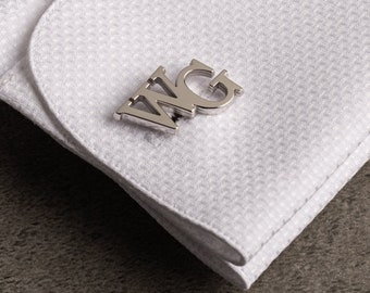 Customized Cufflinks - Groom Wedding Cufflinks - Groomsmen Gift - Wedding Gift - Father of the Bride Gift