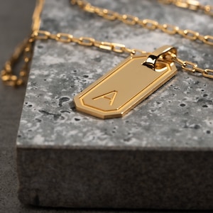 Collares con iniciales para hombres - Accesorios de cuero con estilo - Regalos pensados para él - Joyas únicas y personalizadas para hombres