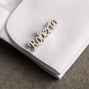 FATHER GIFT - Personalized Cufflinks - Customized Cufflinks - Groom Wedding Cufflinks - Groomsmen Gift - Wedding Gift