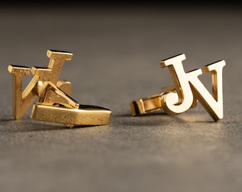 Customized Cufflinks - Groom Wedding Cufflinks - Groomsmen Gift - Wedding Gift - Father of the Bride Gift