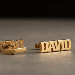 FATHER GIFT - Personalized Cufflinks - Customized Cufflinks - Groom Wedding Cufflinks - Groomsmen Gift - Wedding Gift