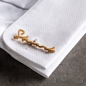 Engraved Cufflinks Customized Wedding Cufflinks Personalized Groom & Groomsmen Gifts Unique Wedding Present image 3