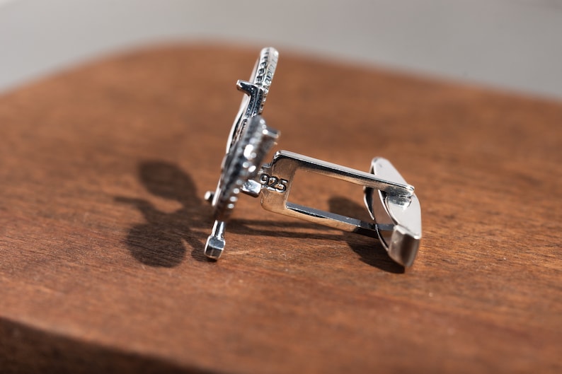 Cyclist Cufflinks Bike cufflink Customized Cufflinks Groom Wedding Cufflinks Groomsmen Gift image 5