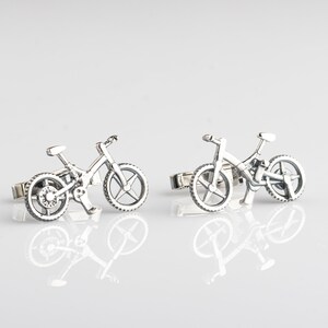 Gemelos ciclistas Gemelos para bicicletas Gemelos personalizados Gemelos para bodas para novios Regalo para novios imagen 6